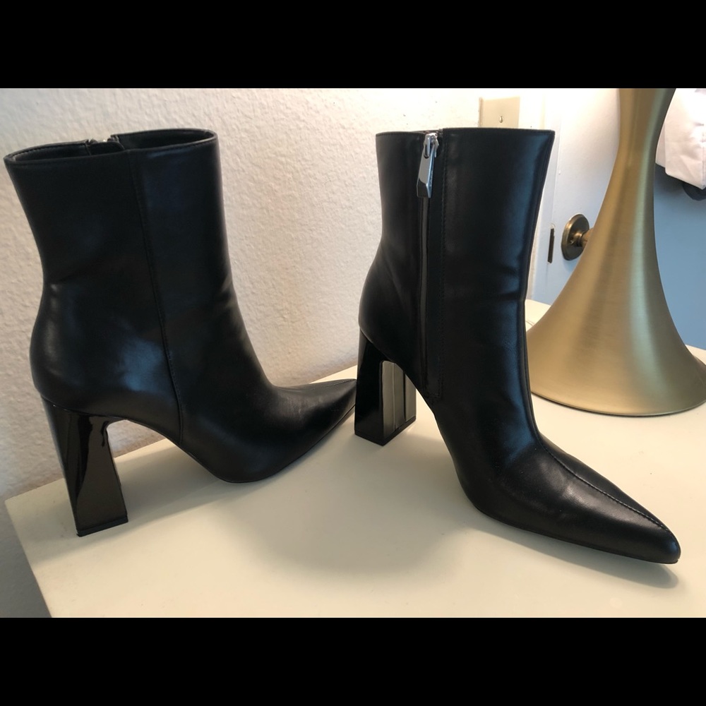 ZARA- Black Booties